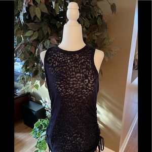 Express Animal Burnout side tie easy tank